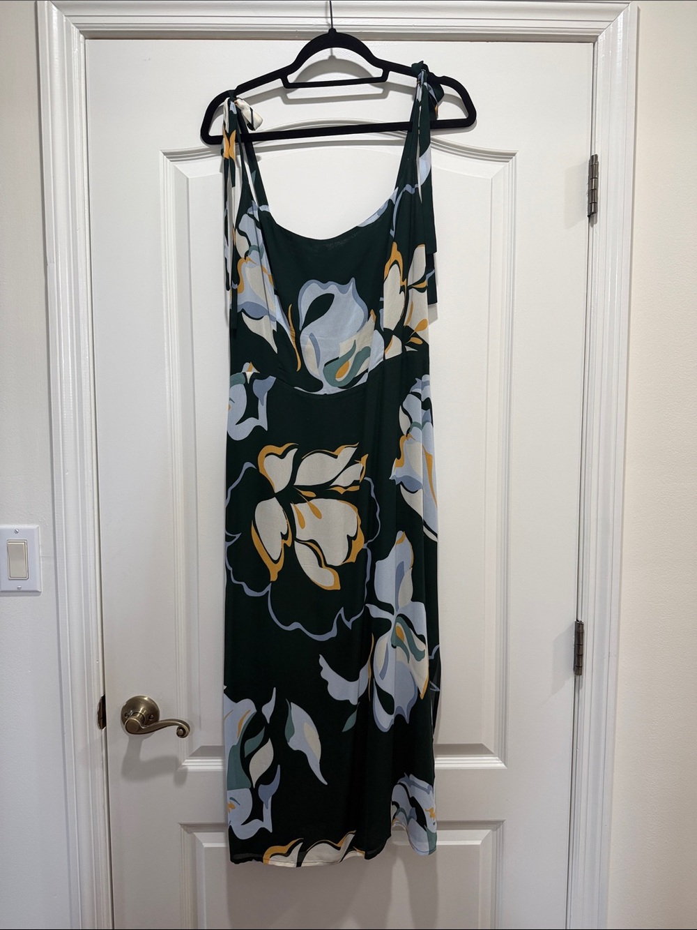 Reformation Besse Tie Strap Dress
